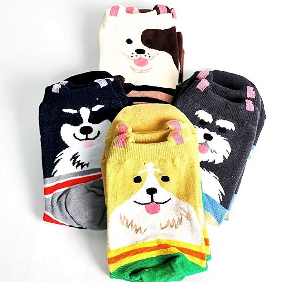 Dog Lover Socks 4 Pieces - Picture 3 of 4